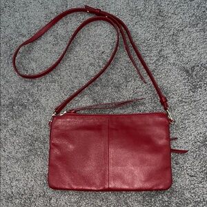 Elegant Red Crossbody Bag